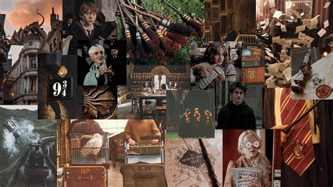 aesthetic harry potter wallpaper|harry potter background for laptop.